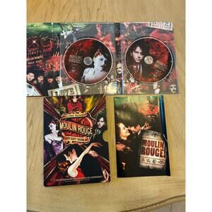 Moulin Rouge Truth Beauty Freedom Love 2 DVD Box Set Nicole Kidman Ewan McGregor
